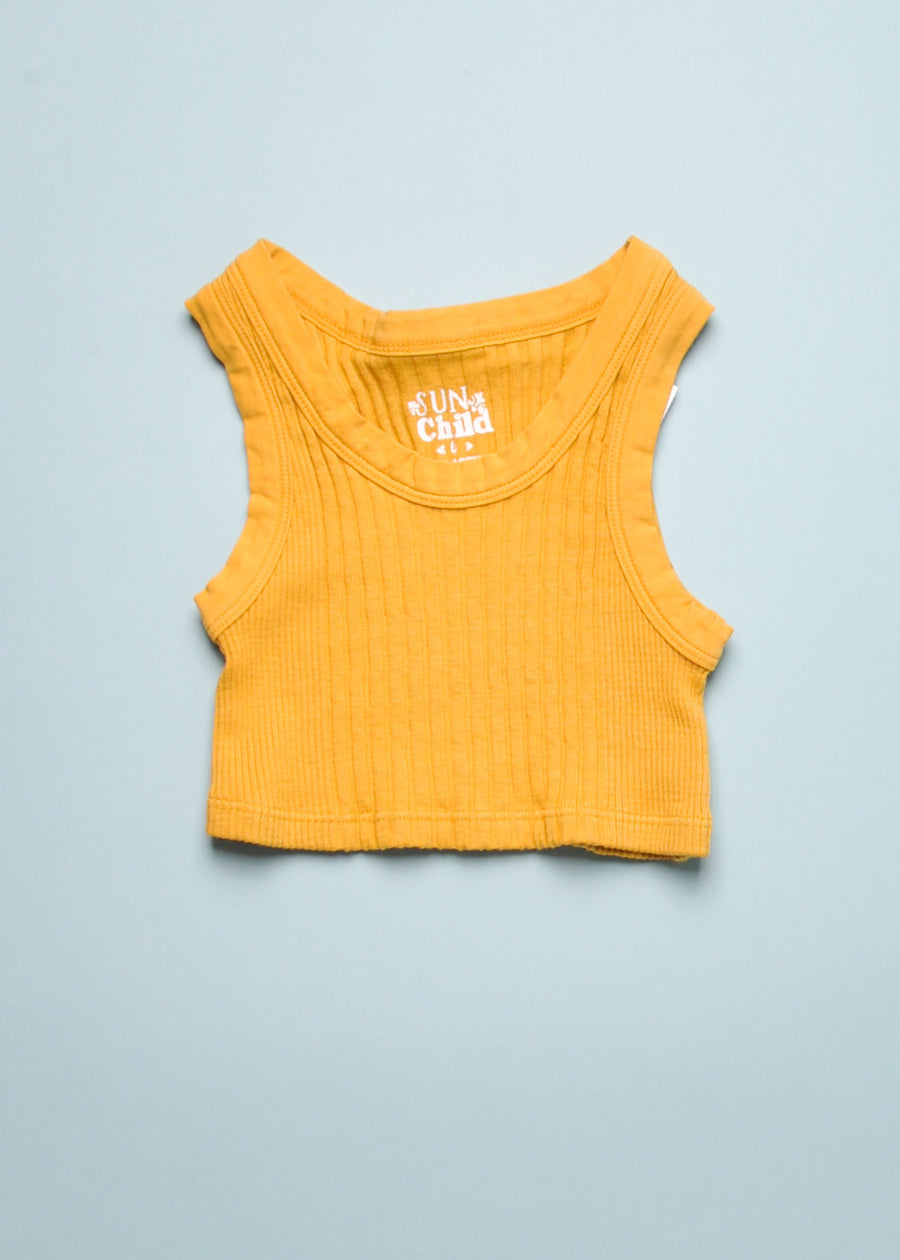 CRUZ TANK TOP - YELLOW