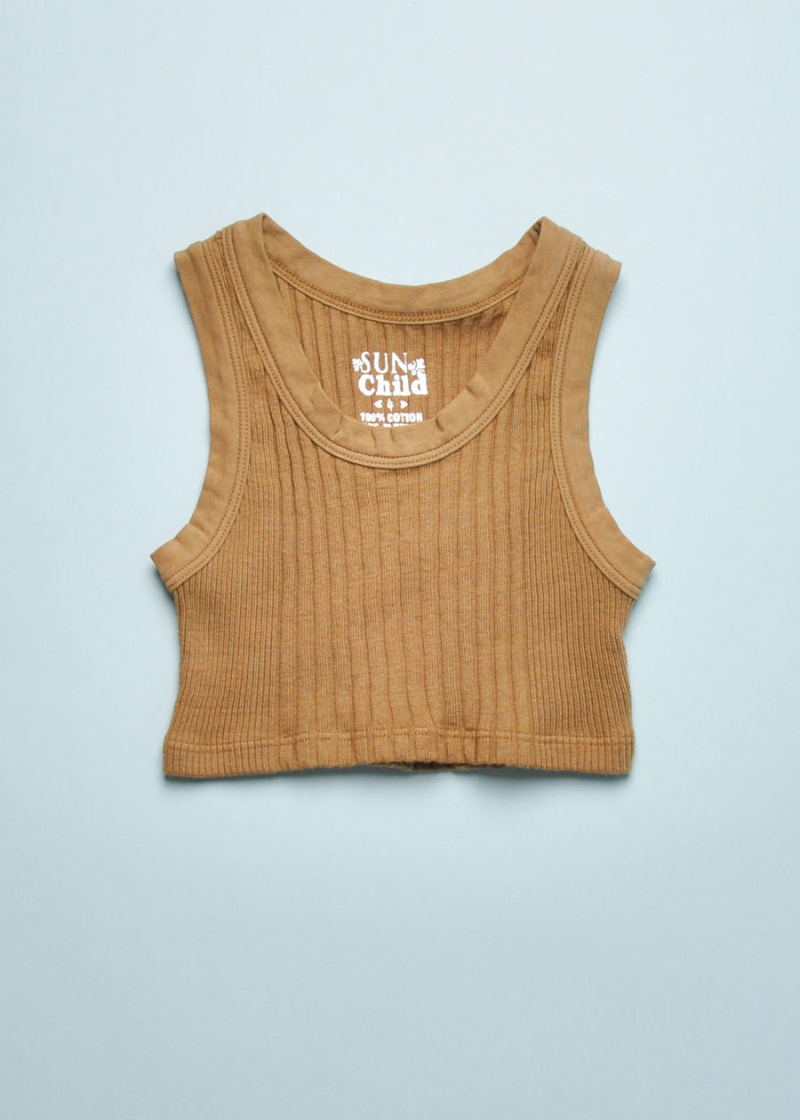 CRUZ TANK TOP - BROWN