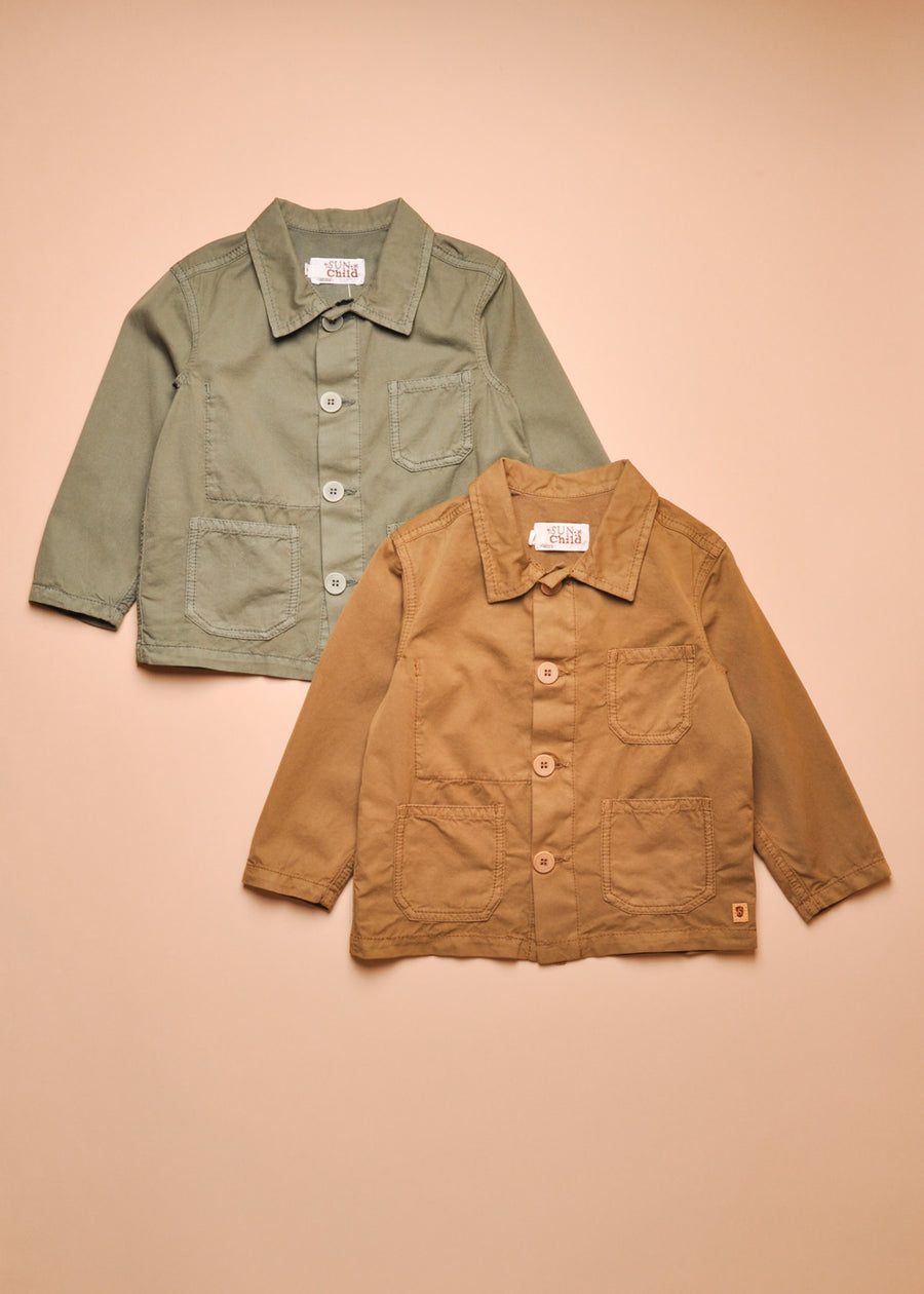 SAMBLAS JACKET - BROWN