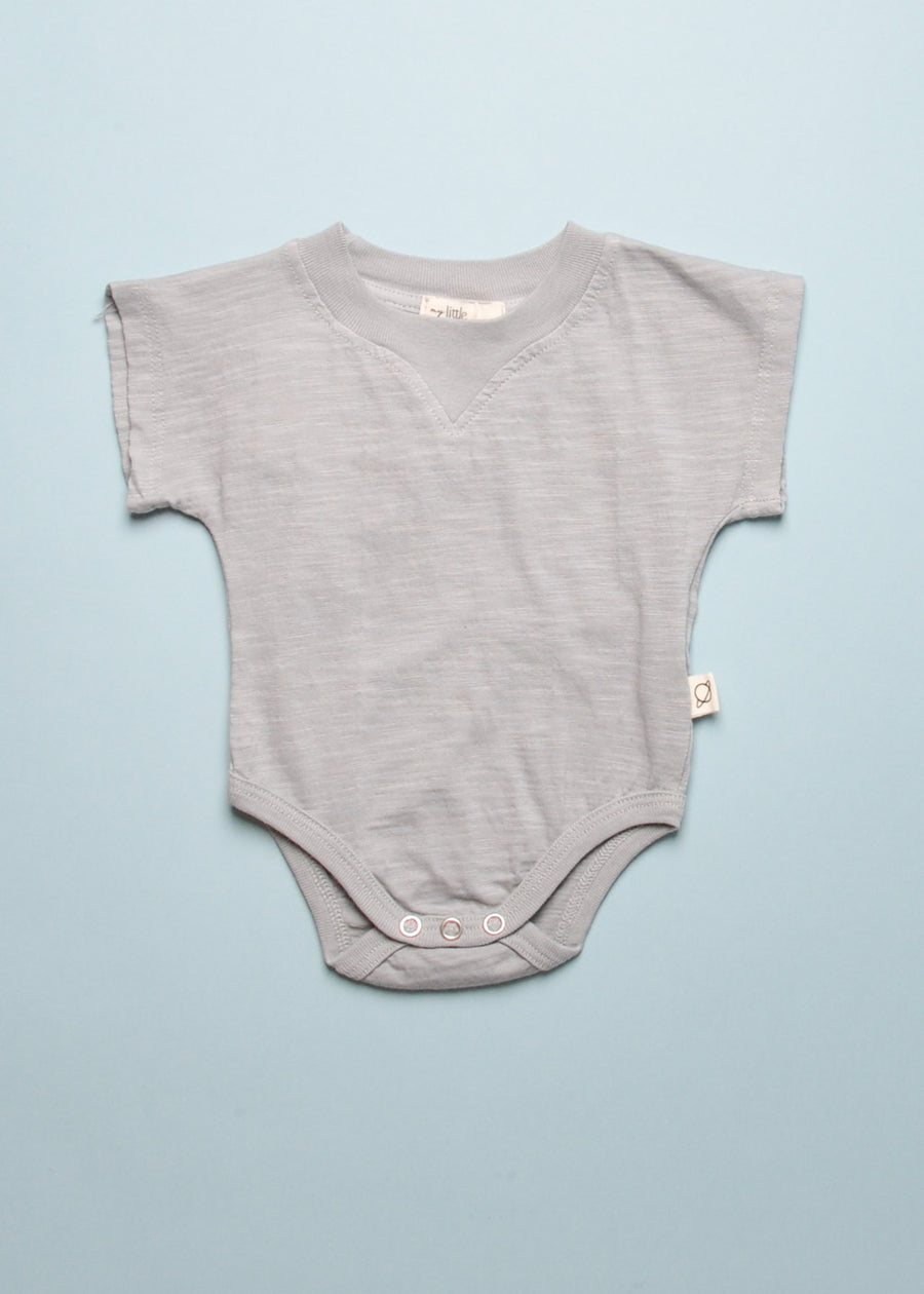 FINLEY SLUB ONESIE - GREY