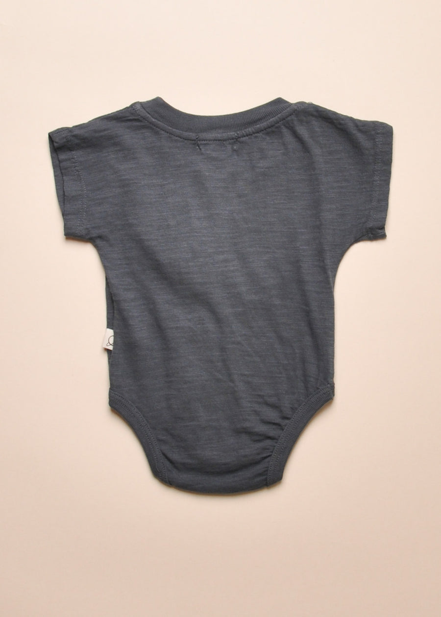 FINLEY SLUB ONESIE - ANTHRACITE