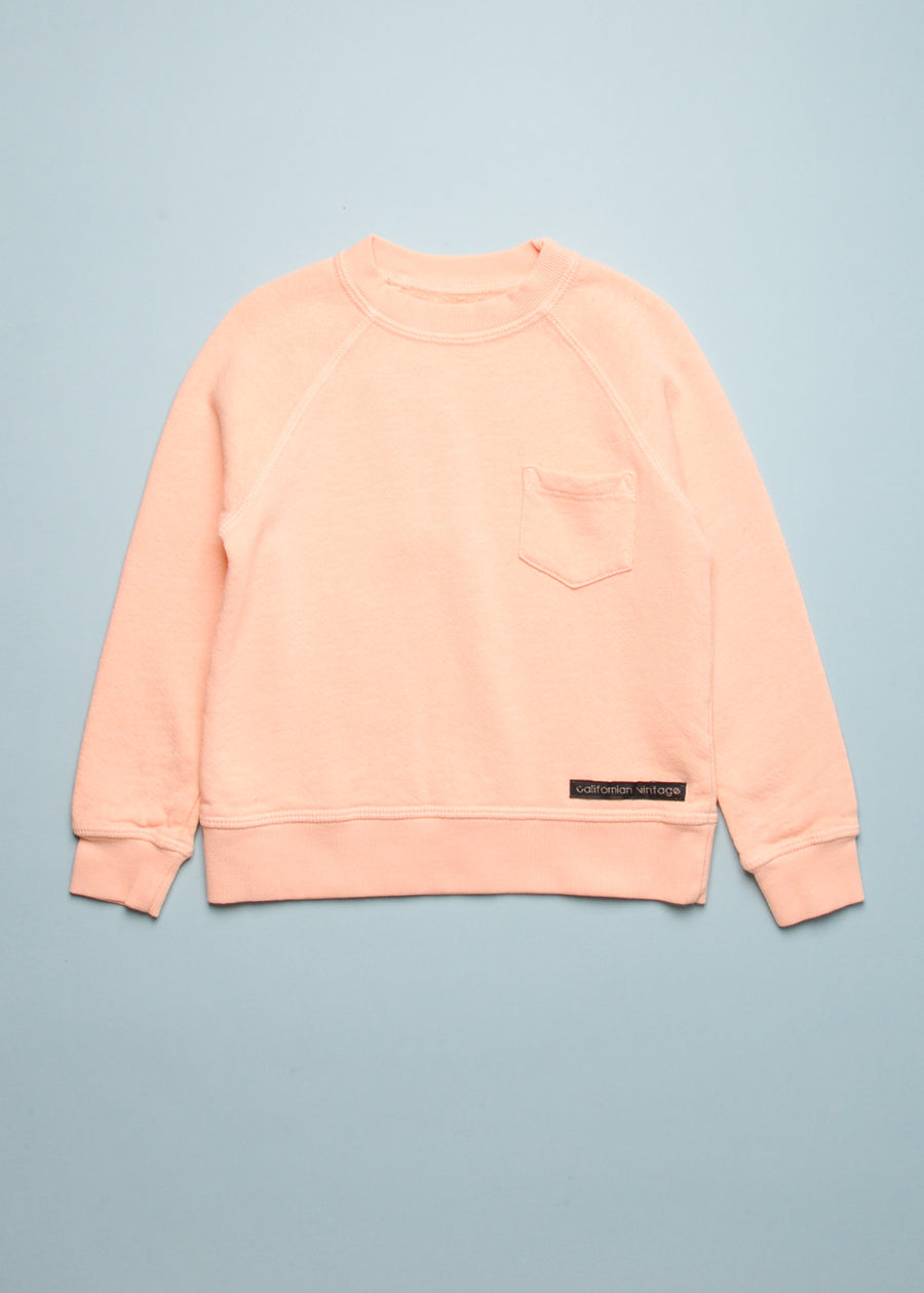 CREWNECK SWEATSHIRT - PEACH