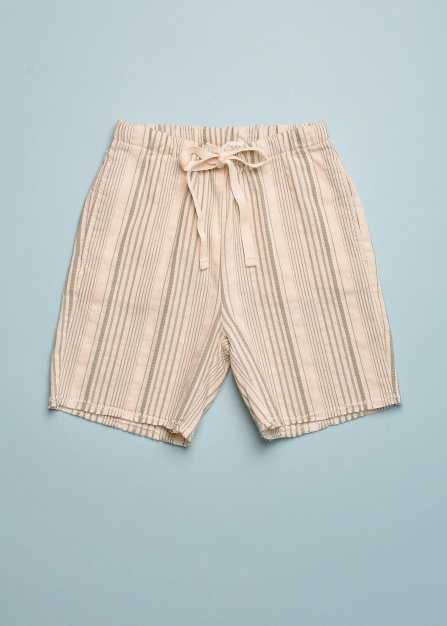 VERTICAL STRIPE BERMUDA SHORT