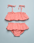 EYELET COTTON BIKINI