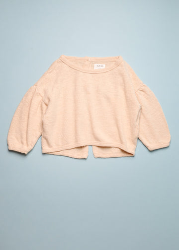 OPEN BACK SHRUG SWEATER