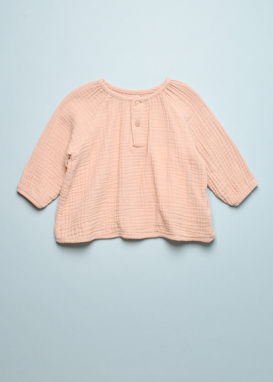 GAUZE LOOSE BLOUSE