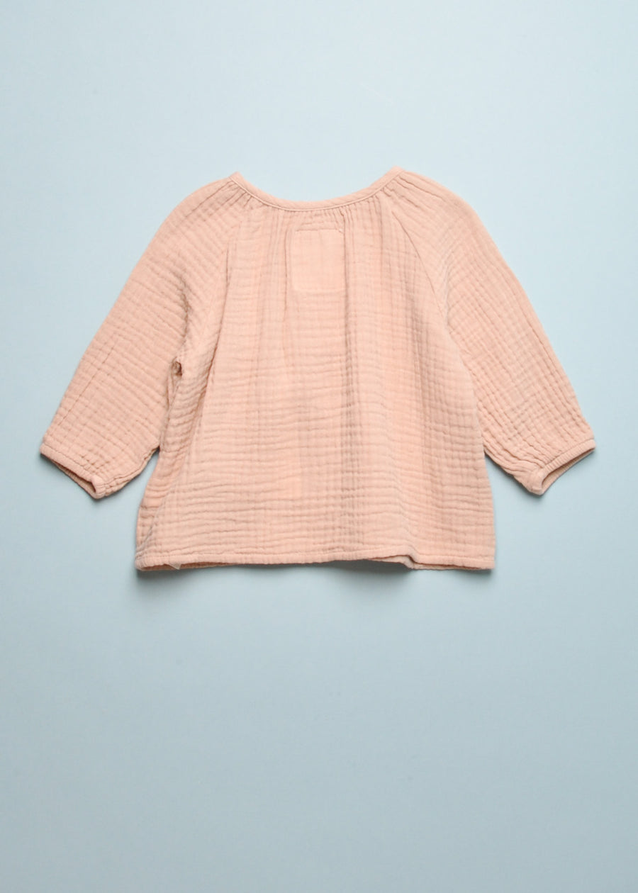 GAUZE LOOSE BLOUSE