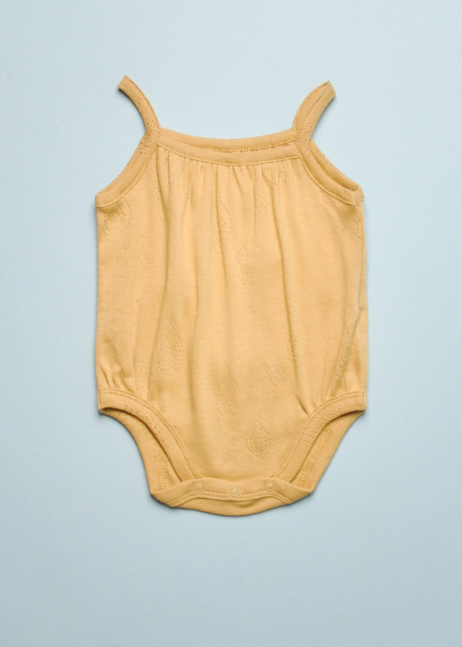 AJOUR EYELET ONESIE - MORINGA