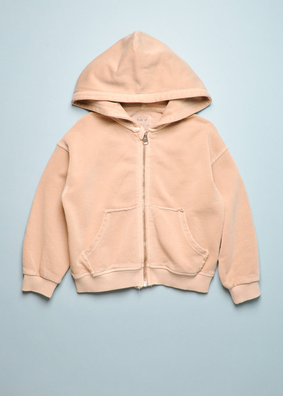 FADED ZIP HOODIE