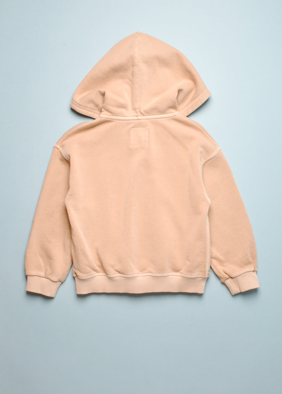 FADED ZIP HOODIE