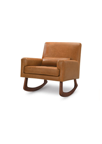 SLEEPYTIME ROCKER IN VEGAN LEATHER - TAN