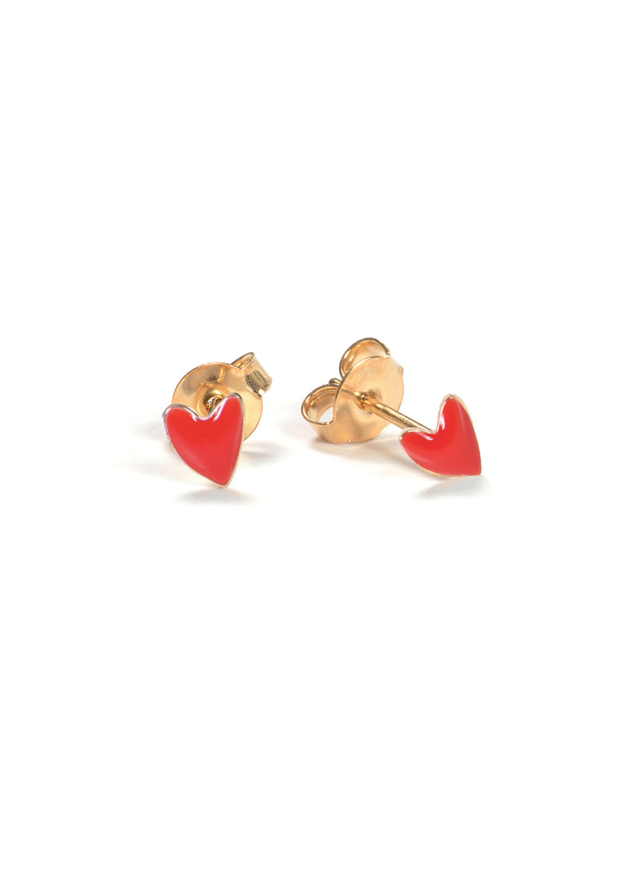 RED HEART EARRINGS
