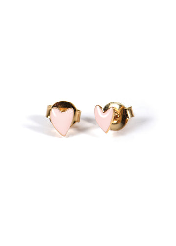 PINK HEART EARRINGS