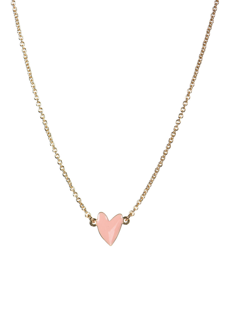 GRANT PINK HEART NECKLACE