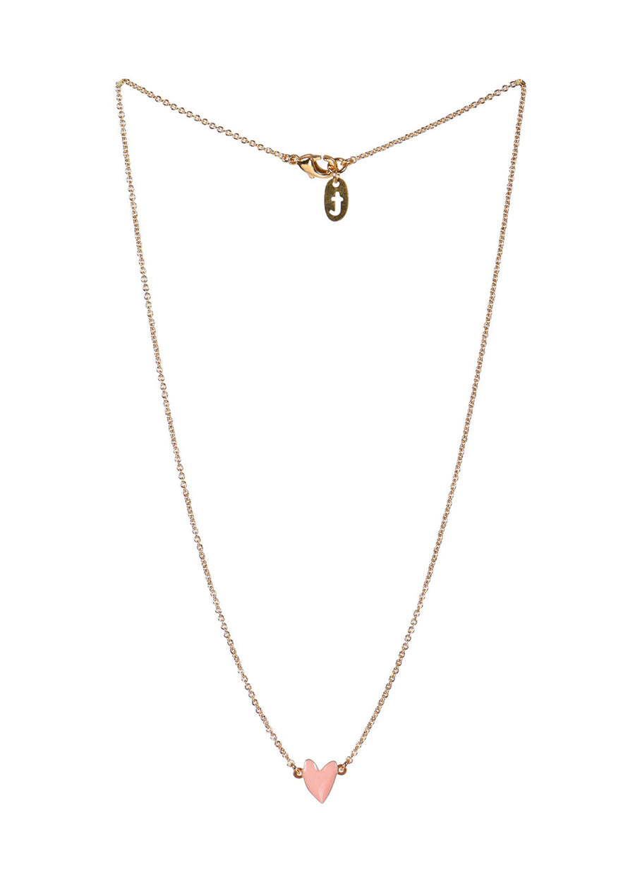 GRANT PINK HEART NECKLACE