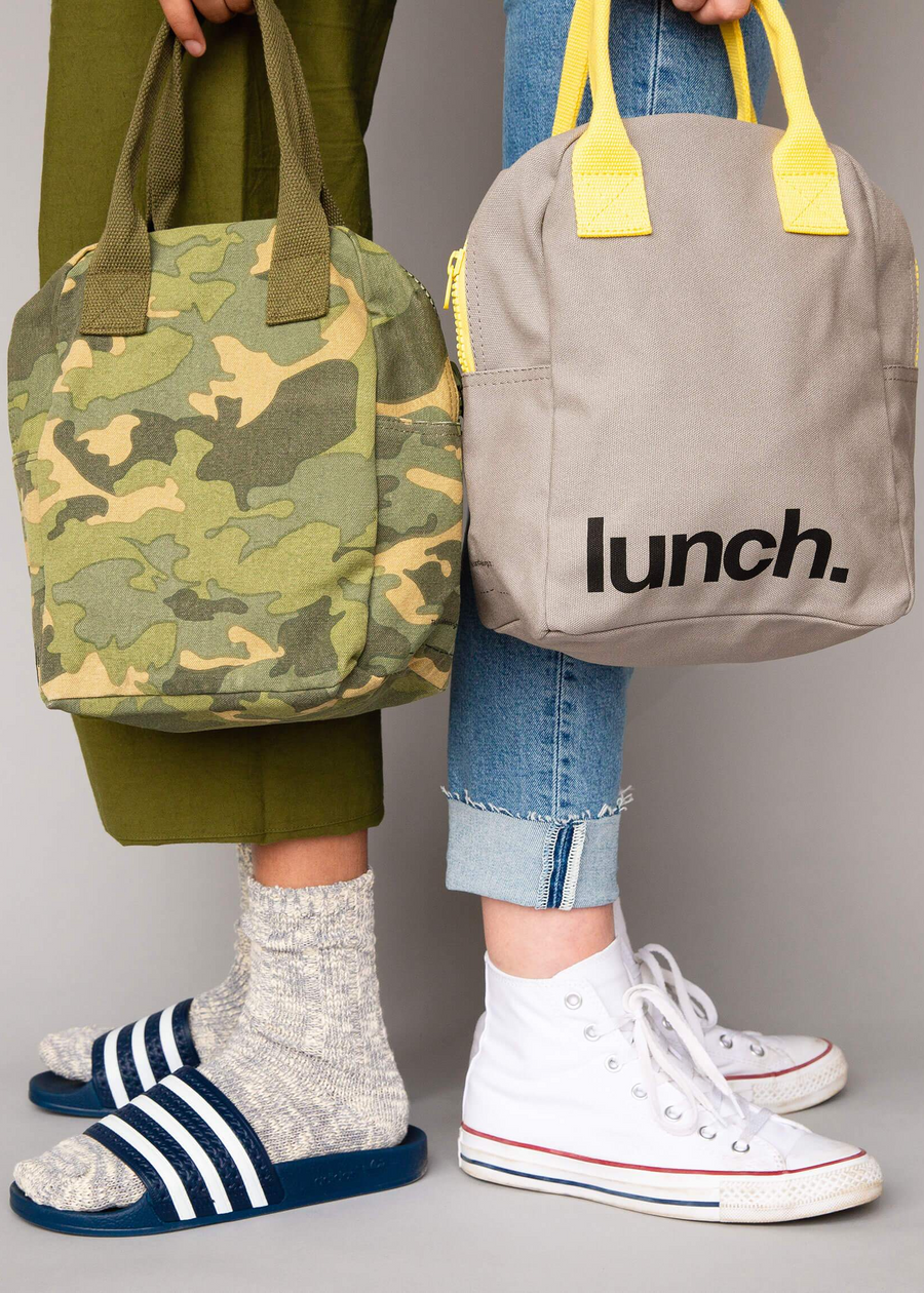 ORGANIC ZIPPER LUNCH BAG - 