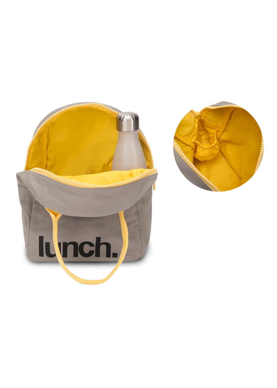 ORGANIC ZIPPER LUNCH BAG - 