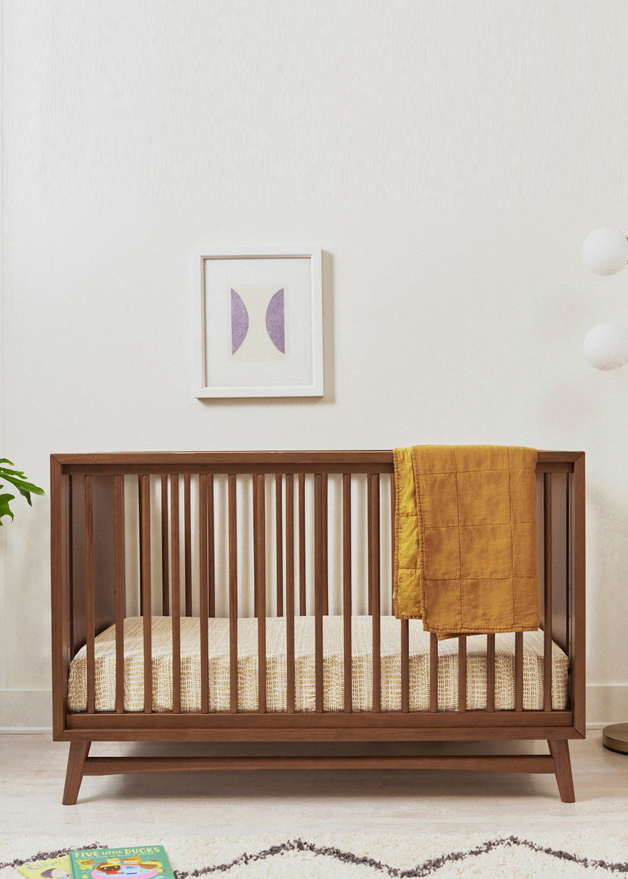 PEGGY 3 IN 1 CONVERTIBLE CRIB WITH TODDLER BED CONVERTIBLE KIT NATUR