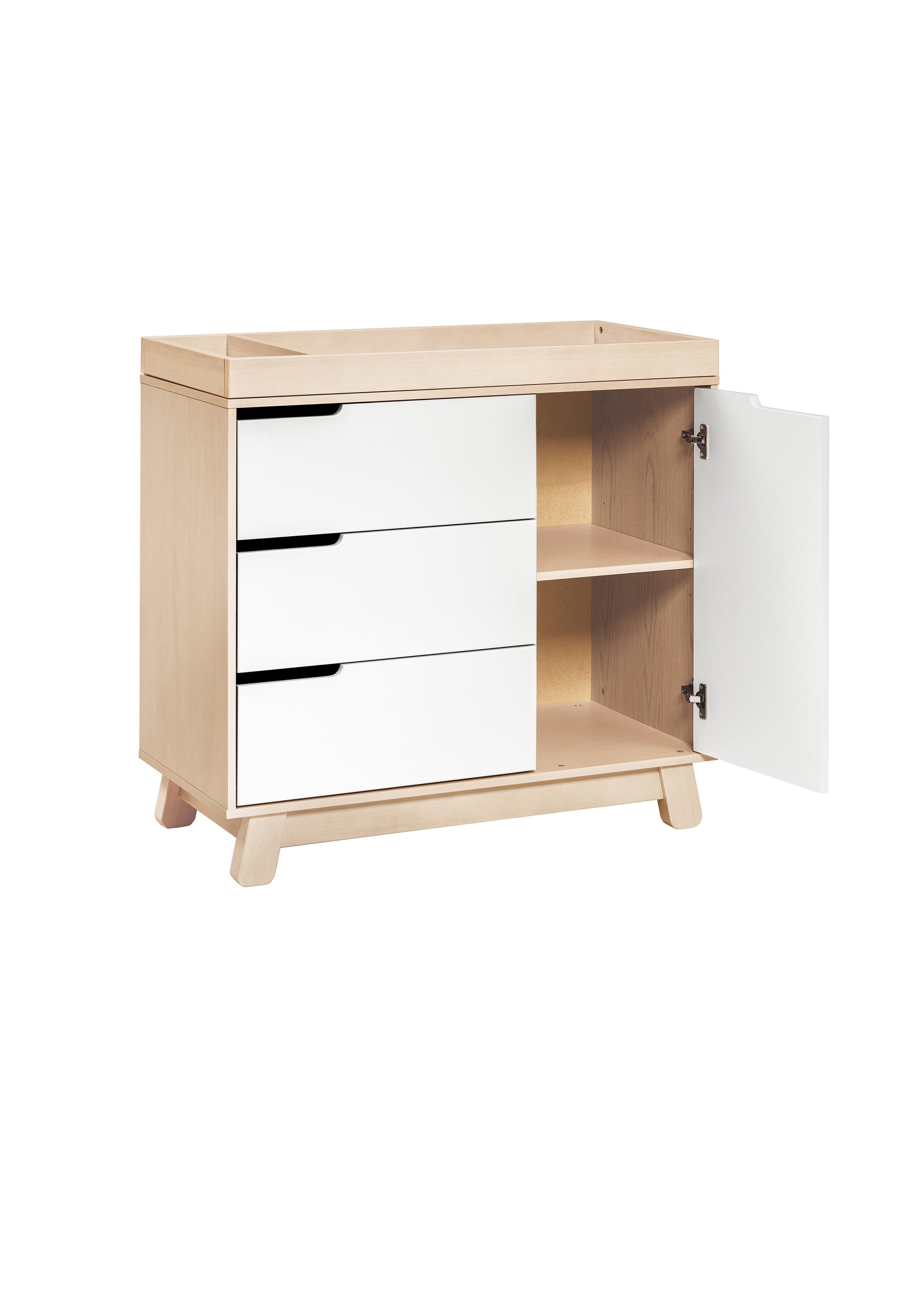 HUDSON CHANGER DRESSER - WASHED NATURAL/WHITE