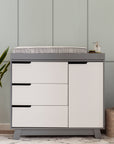 HUDSON CHANGER DRESSER - GREY/WHITE