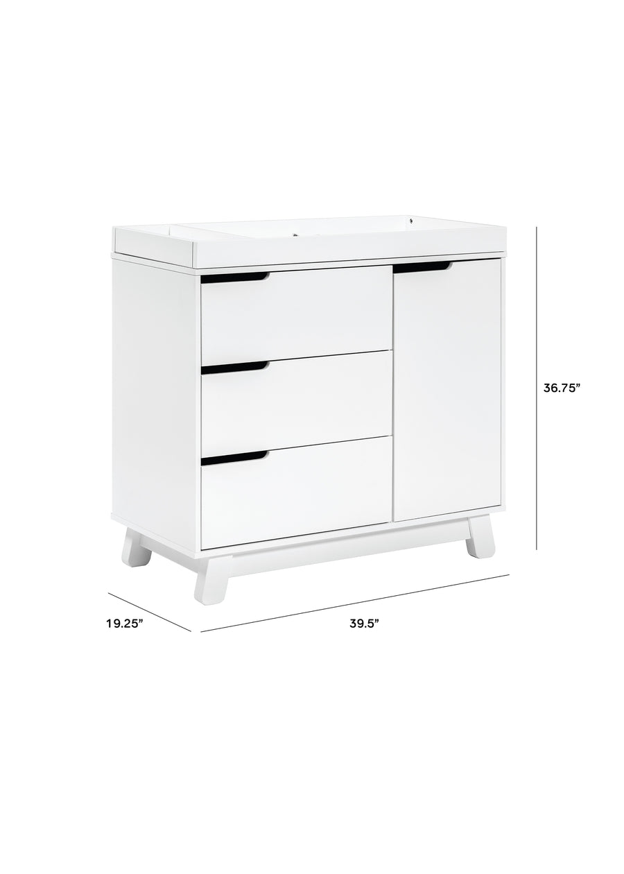 HUDSON CHANGER DRESSER - WHITE