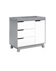 HUDSON CHANGER DRESSER - GREY/WHITE
