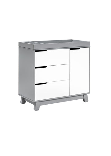 HUDSON CHANGER DRESSER - GREY/WHITE