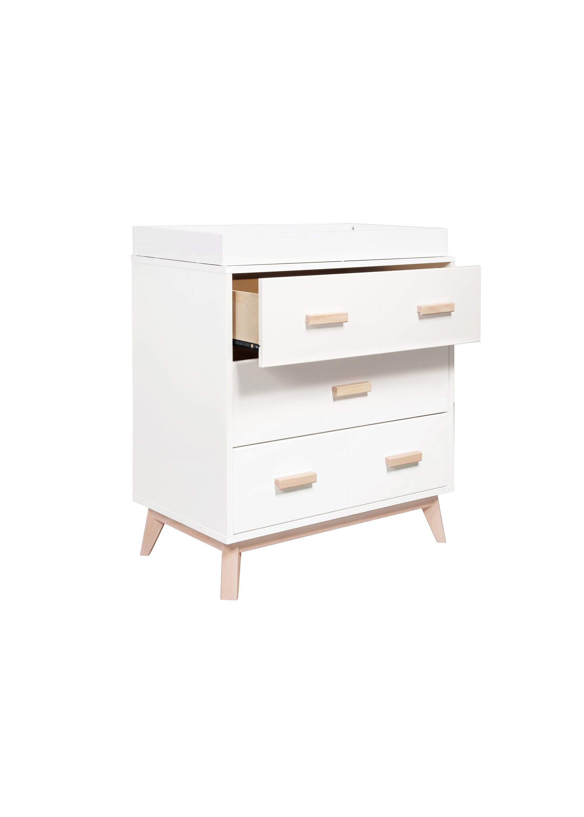 SCOOT 3-DRAWER CHANGER DRESSER WITH REMOVABLE CHANGING TRAY - COLOR OPTIONS
