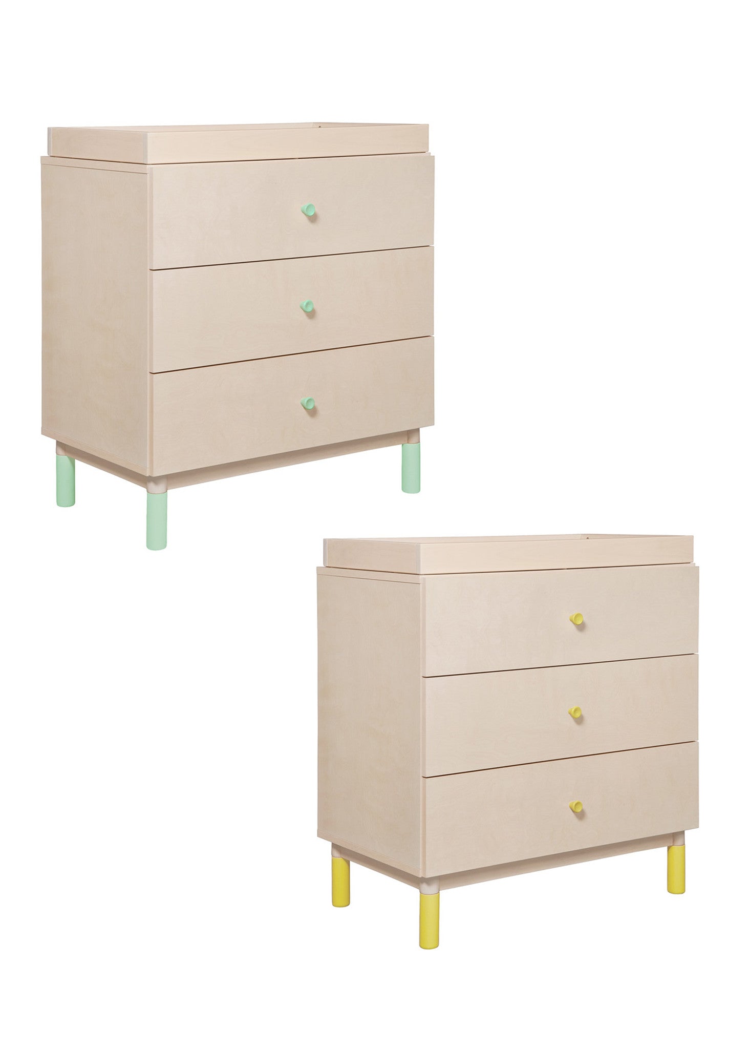 GELATO 3 DRAWER CHANGER DRESSER - WASHED NATURAL