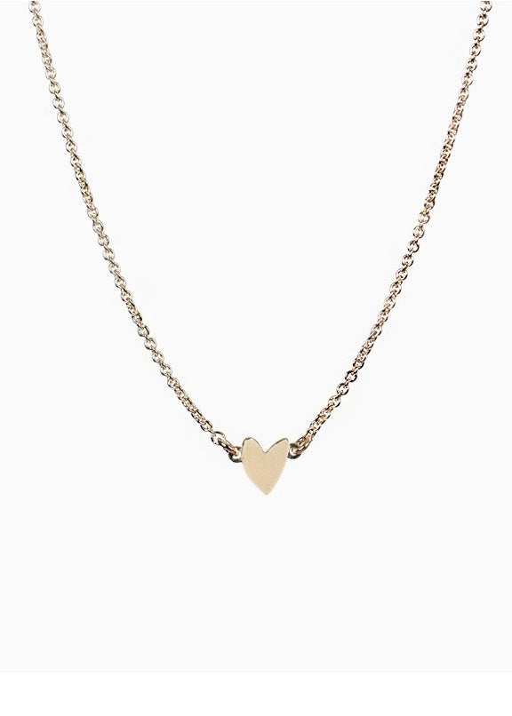 GOLD HEART NECKLACE