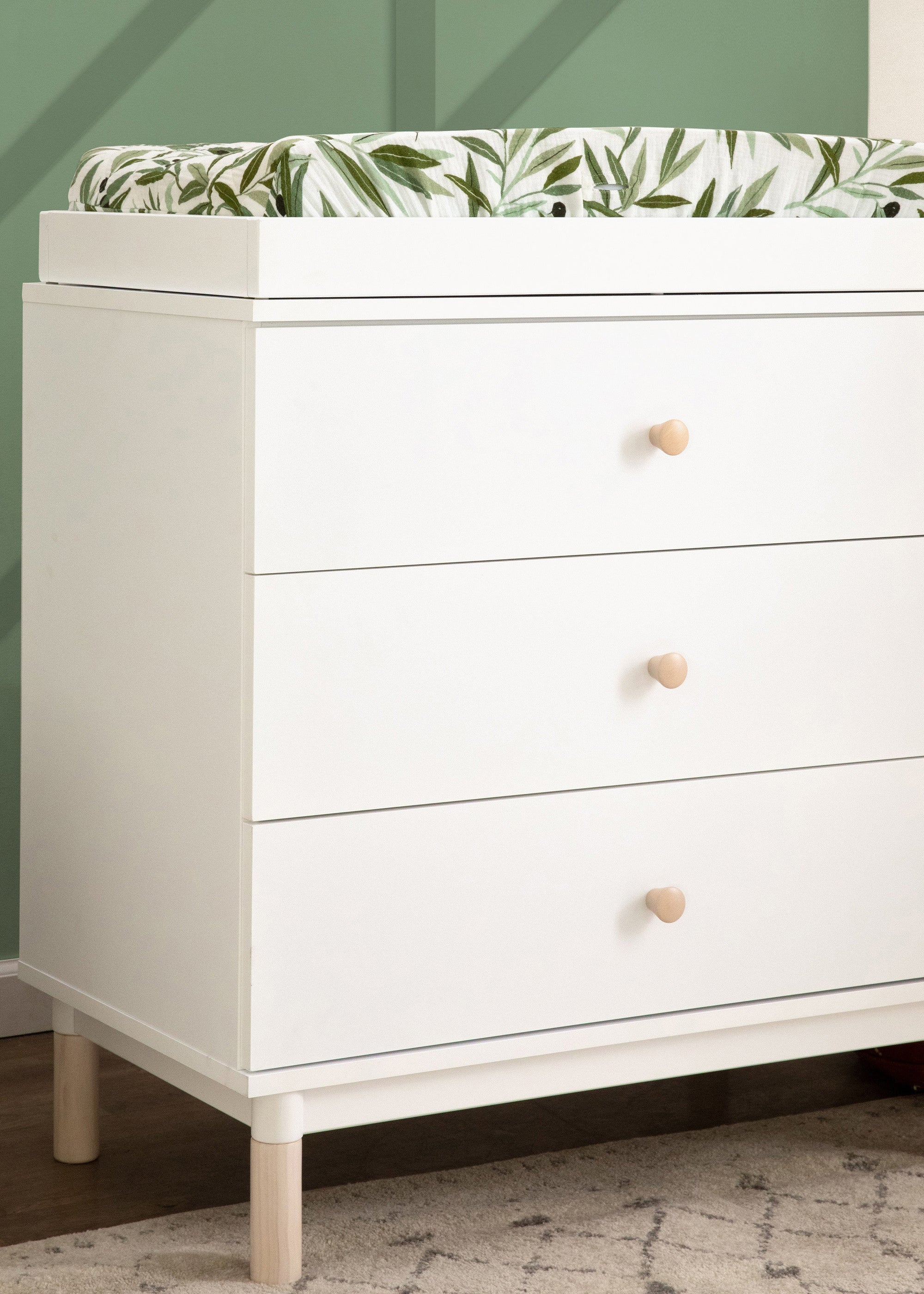 GELATO 3 DRAWER CHANGER DRESSER - WHITE
