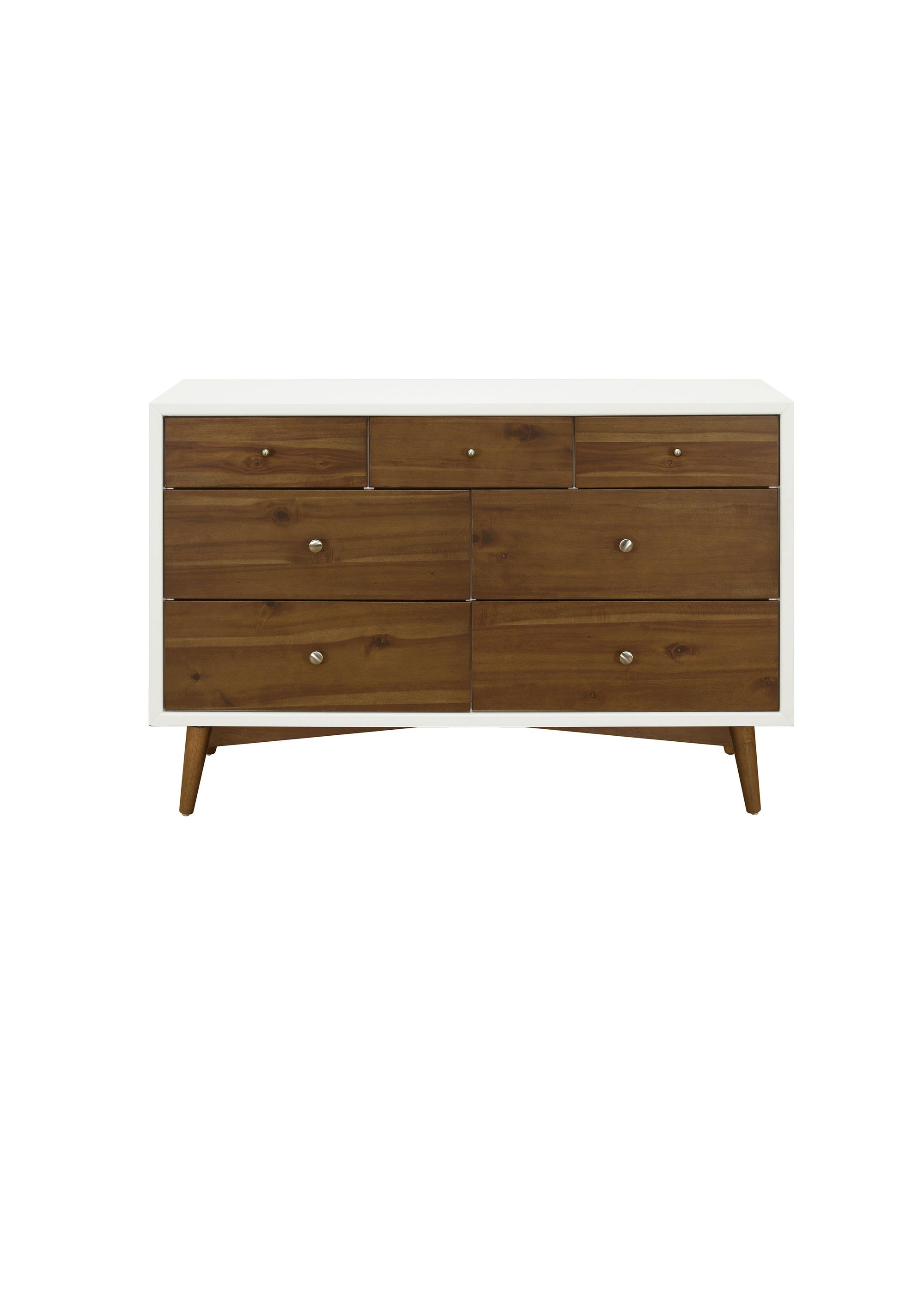 PALMA 7 DRAWER ASSEMBLED DOUBLE DRESSER - COLOR OPTIONS
