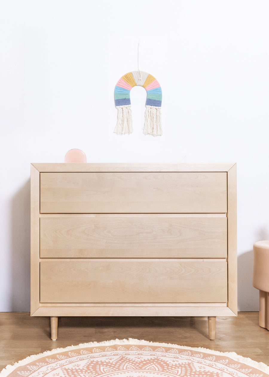 NIFTY 3-DRAWER ASSEMBLED DRESSER - COLOR OPTIONS