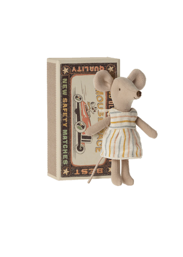 BIG SISTER MOUSE IN MATCHBOXBIG SISTER MOUSE IN MATCHBOX