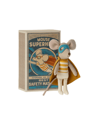 SUPERHERO LITTLE BROTHER - MOUSE IN BOX