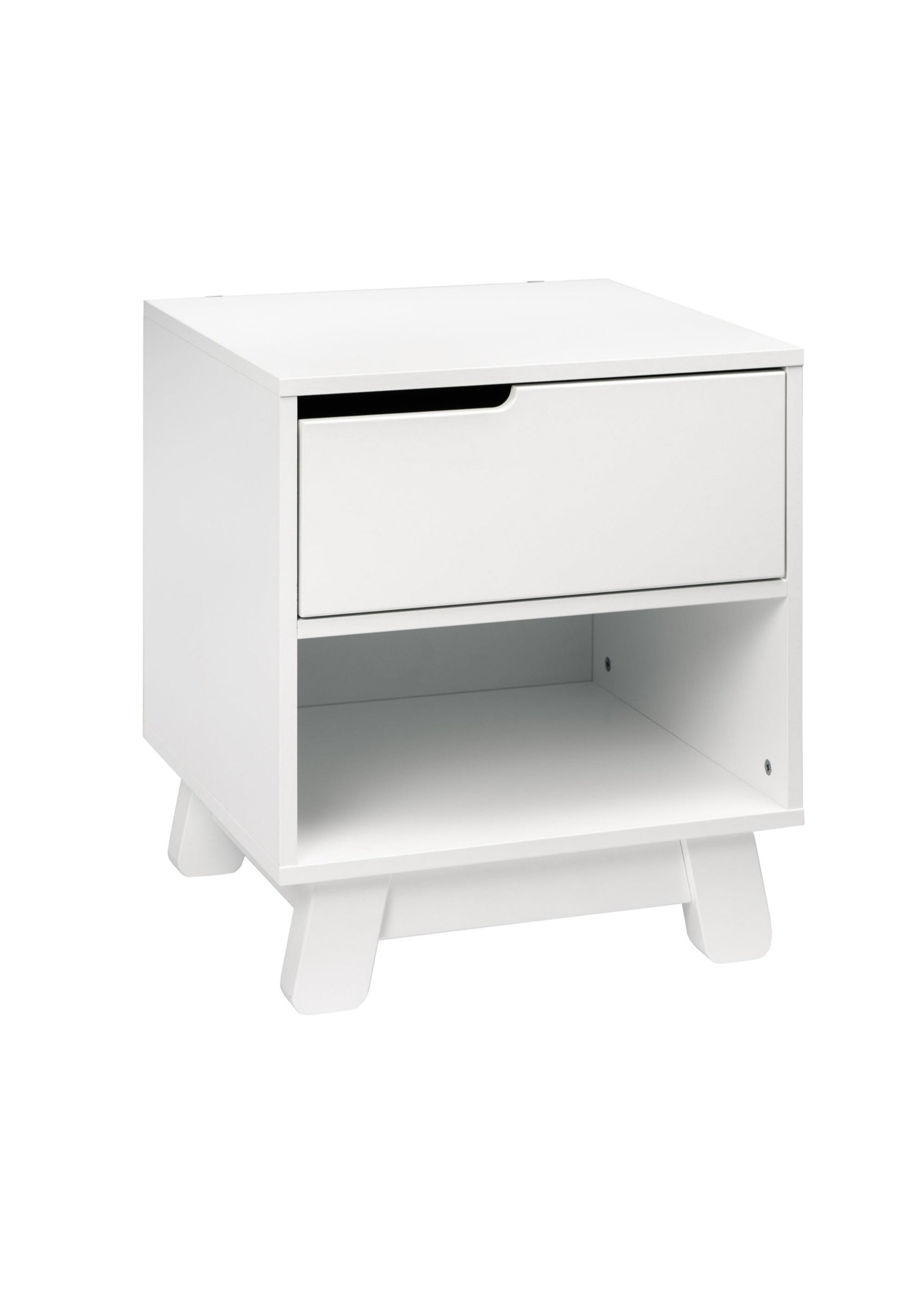 HUDSON NIGHTSTAND WITH USB PORT - WHITE