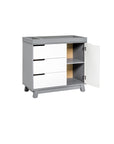 HUDSON CHANGER DRESSER - GREY/WHITE