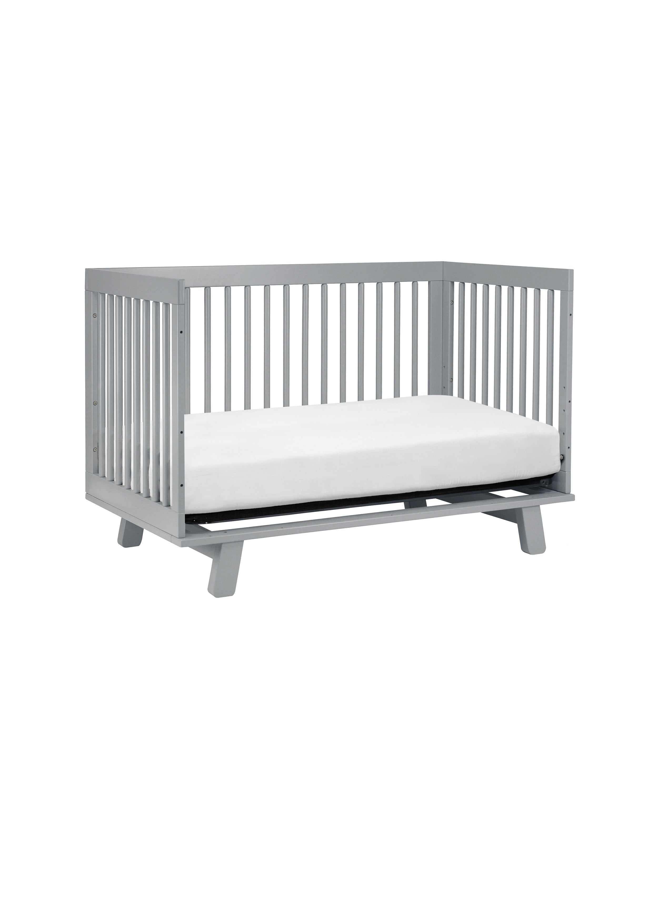 Babyletto Hudson 3-in-1 Convertible Crib with Toddler Conversion Kit Grey Babyletto Hudson 3-in-1 Convertible Crib with Toddler Conversion Kit Grey