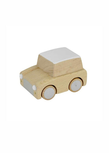 KURUMA WIND UP CAR - NATURAL