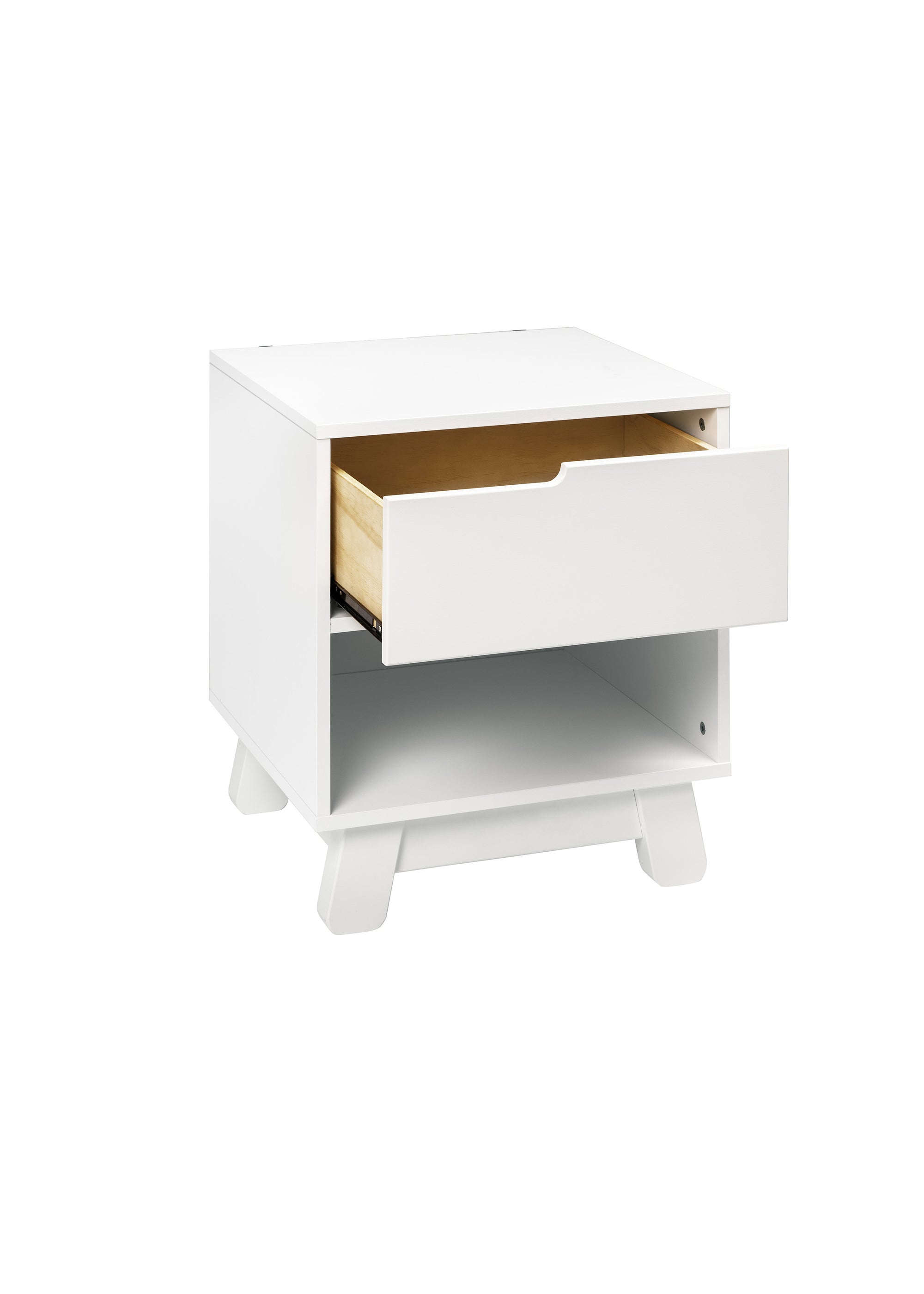 HUDSON NIGHTSTAND WITH USB PORT - WHITE