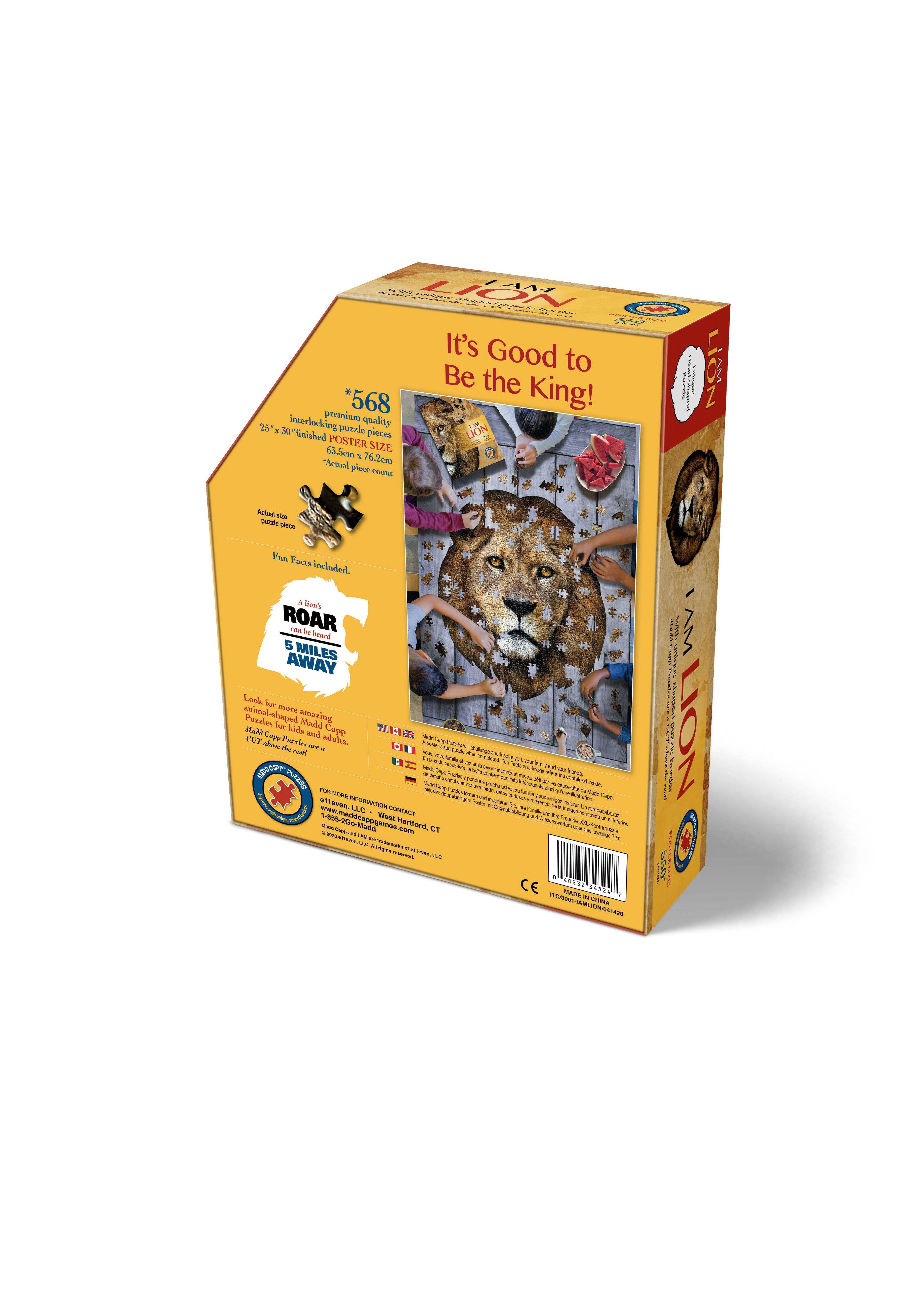 I AM LION PUZZLE – eggy