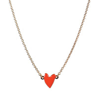 RED HEART NECKLACE