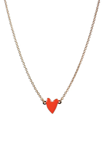 RED HEART NECKLACE