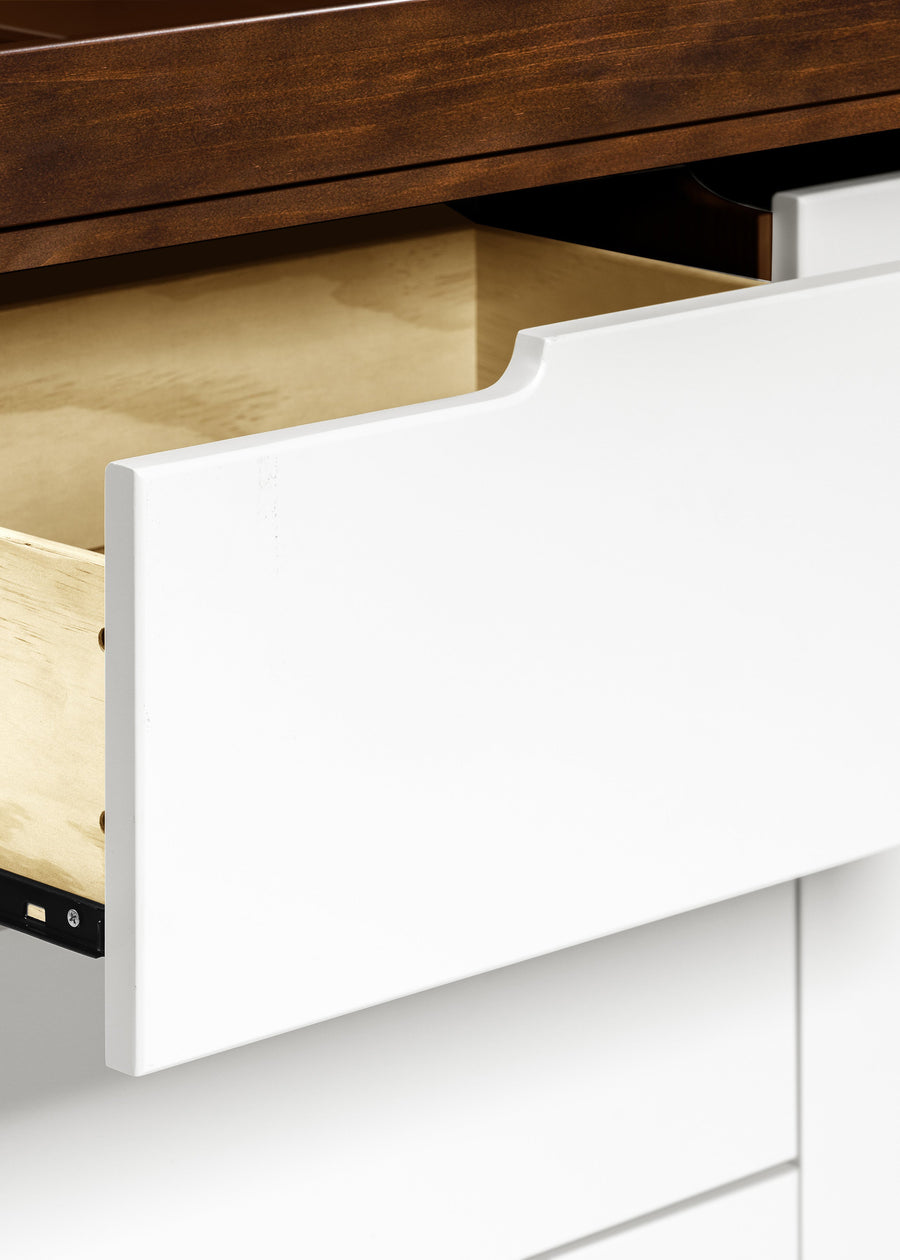 HUDSON CHANGER DRESSER - ESPRESSO/WHITE