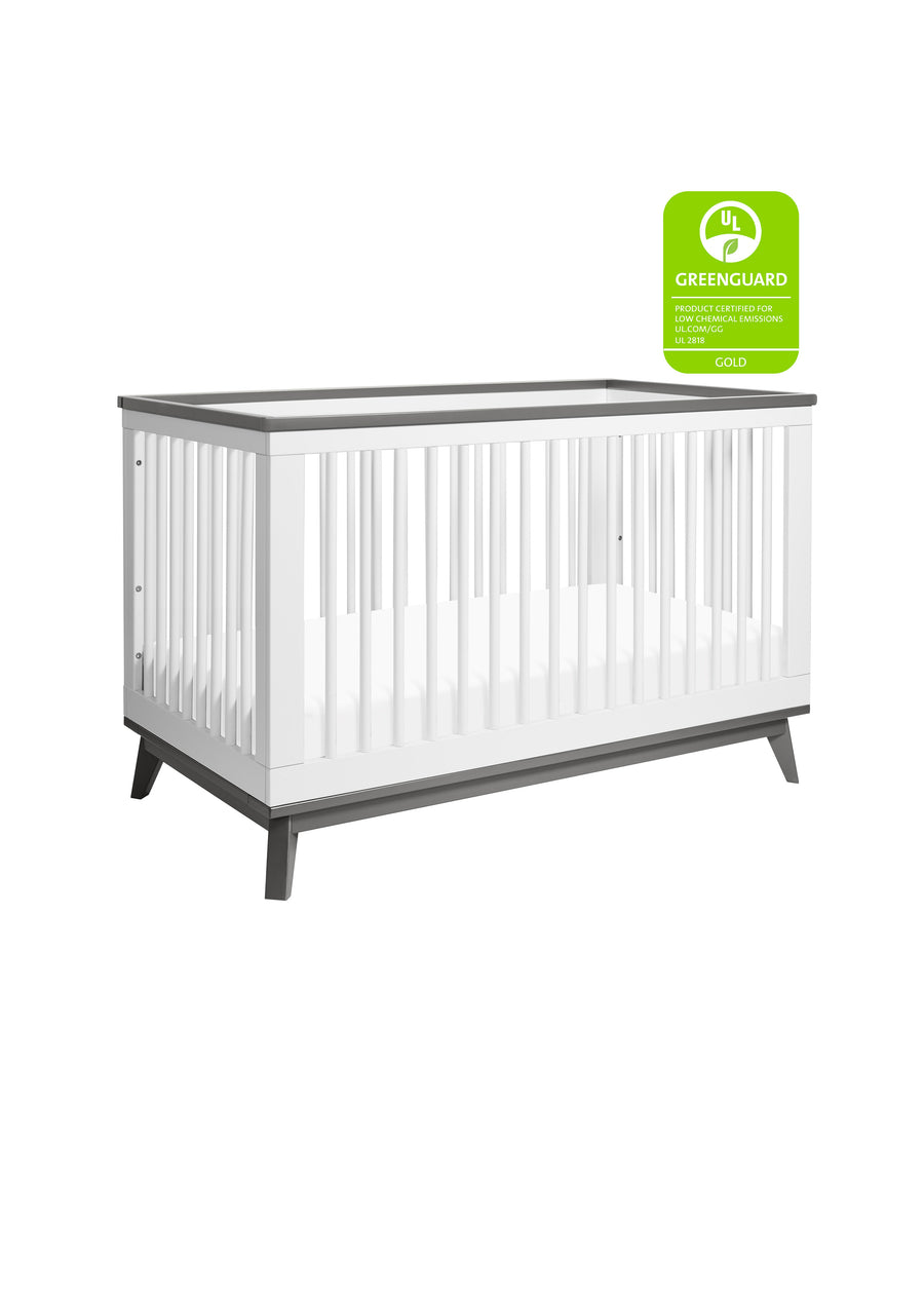 SCOOT 3-IN-1 CONVERTIBLE CRIB WITH TODDLER BED CONVERSION KIT
