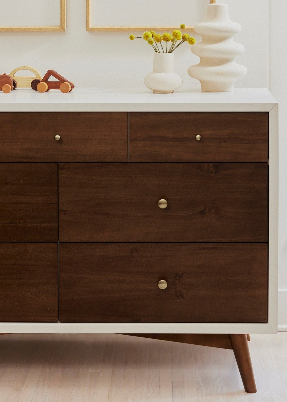 PALMA 7 DRAWER ASSEMBLED DOUBLE DRESSER - COLOR OPTIONS