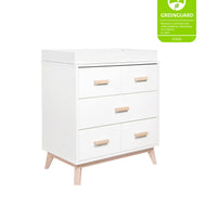 SCOOT 3-DRAWER CHANGER DRESSER WITH REMOVABLE CHANGING TRAY - COLOR OPTIONS