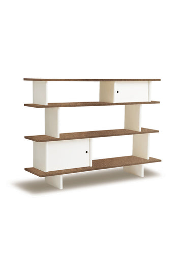 MINI LIBRARY - WALNUT