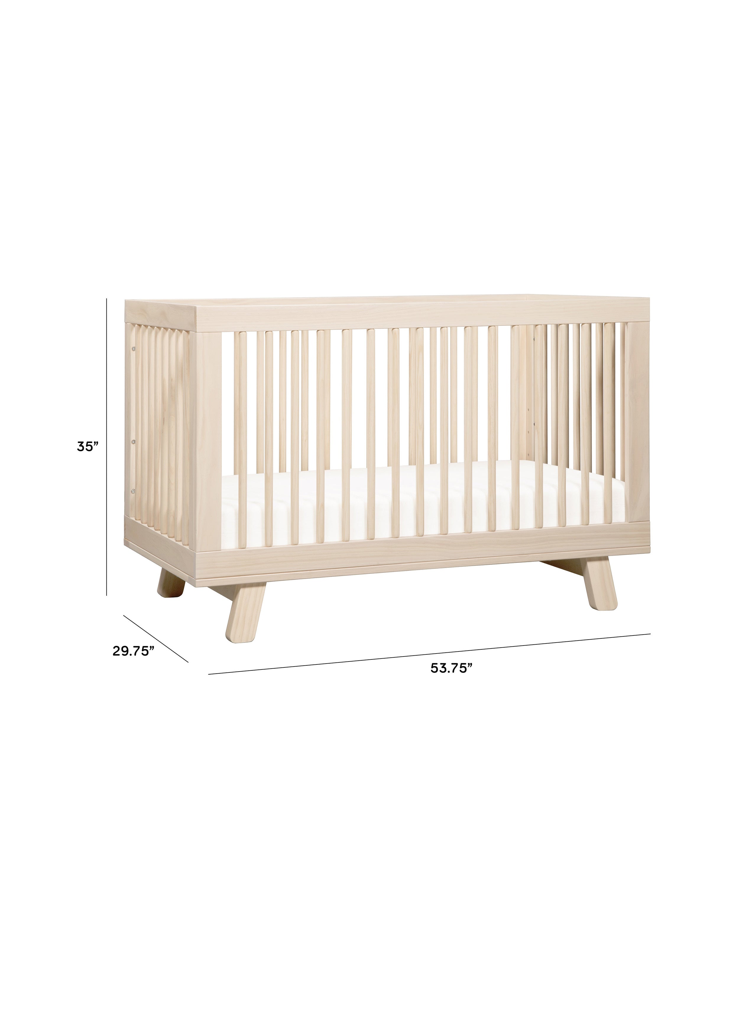 BABYLETTO hudson in convertible crib – eggy