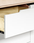 HUDSON CHANGER DRESSER - WASHED NATURAL/WHITE